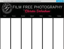 Tablet Screenshot of filmfreephotography.co.uk